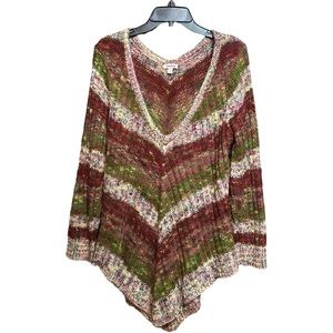 BongoPlus Women’s V Neck Sweater 2X